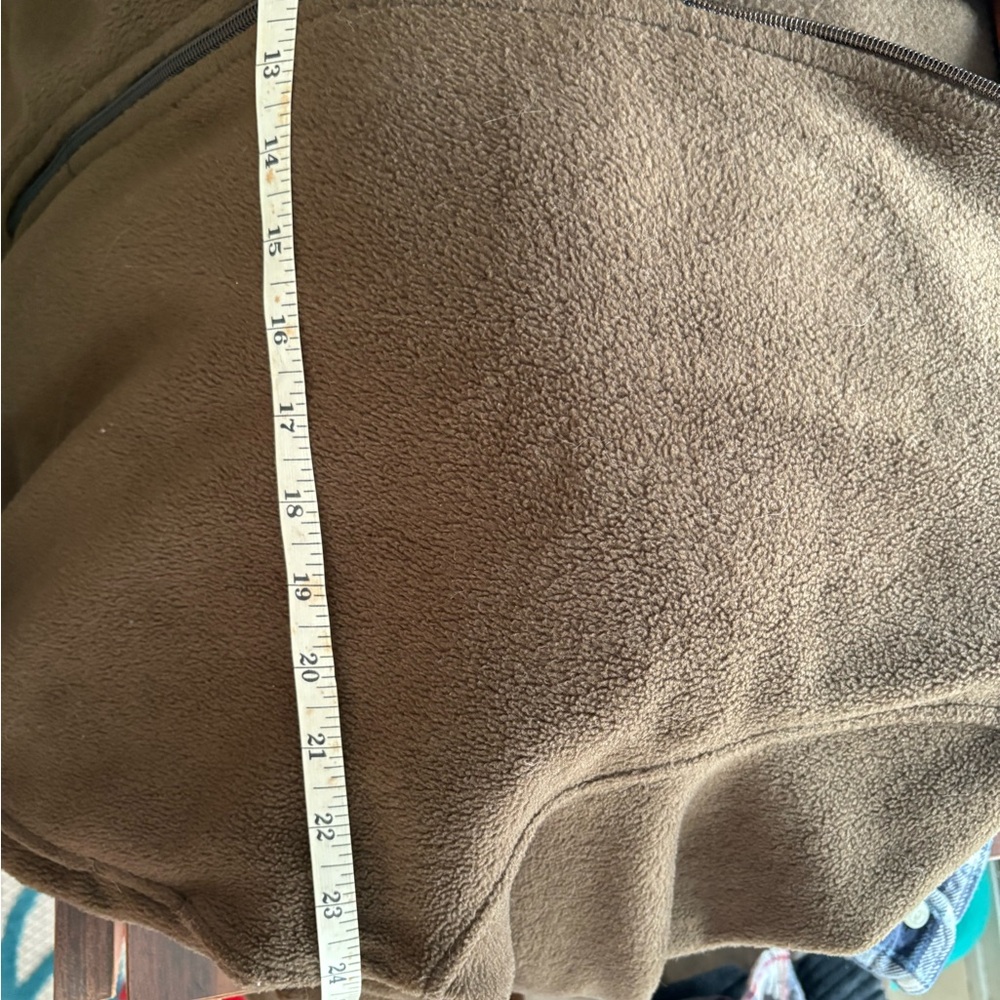 Woolrich Brown Full-Zip Fleece Jacket - Picture 3 of 5